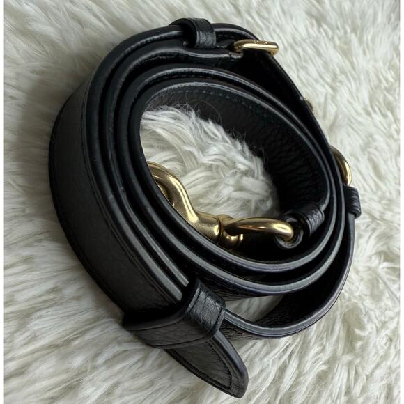 COACH Black Gold Replacement Strap - Picture 3 of 7